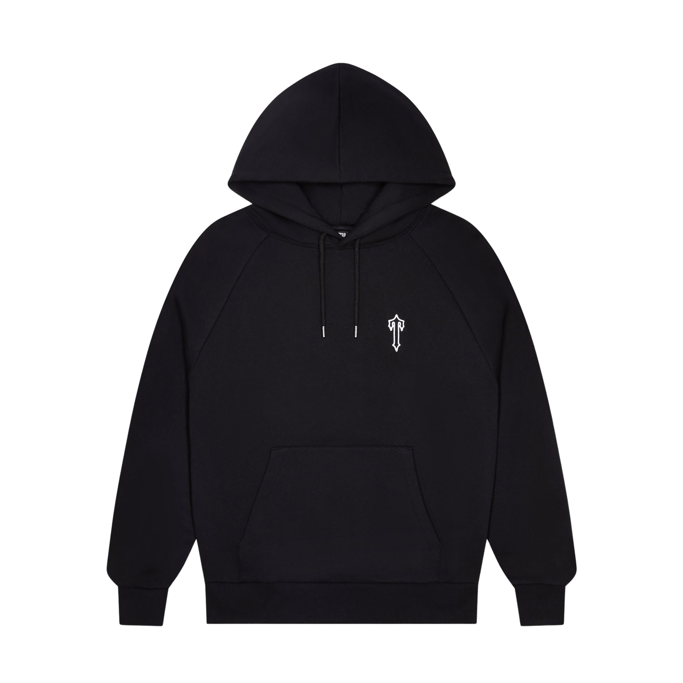 Trapstar Foundation Hoodie 'Black' — XXS — Front View