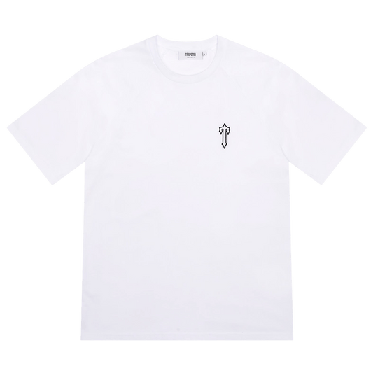 Trapstar Foundation Tee 'White' — XXS — Front View