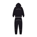 Trapstar It's a Secret Tracksuit 'Black Pink' — XXS — Front View