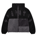 Trapstar Irongate Borg Jacket 'Black' — XXS — Front View