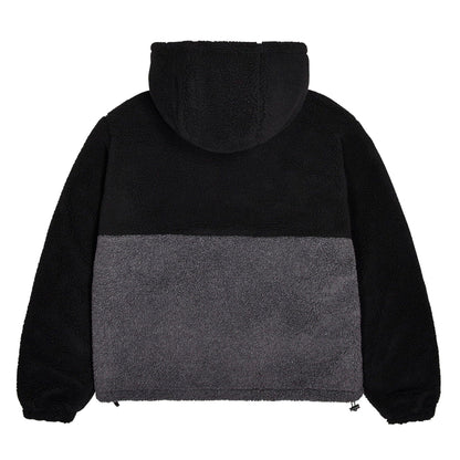 Trapstar Irongate Borg Jacket 'Black' — XXS — Side View