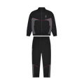 Trapstar Irongate Shell Tracksuit 'Black Pink' — XXS — Front View