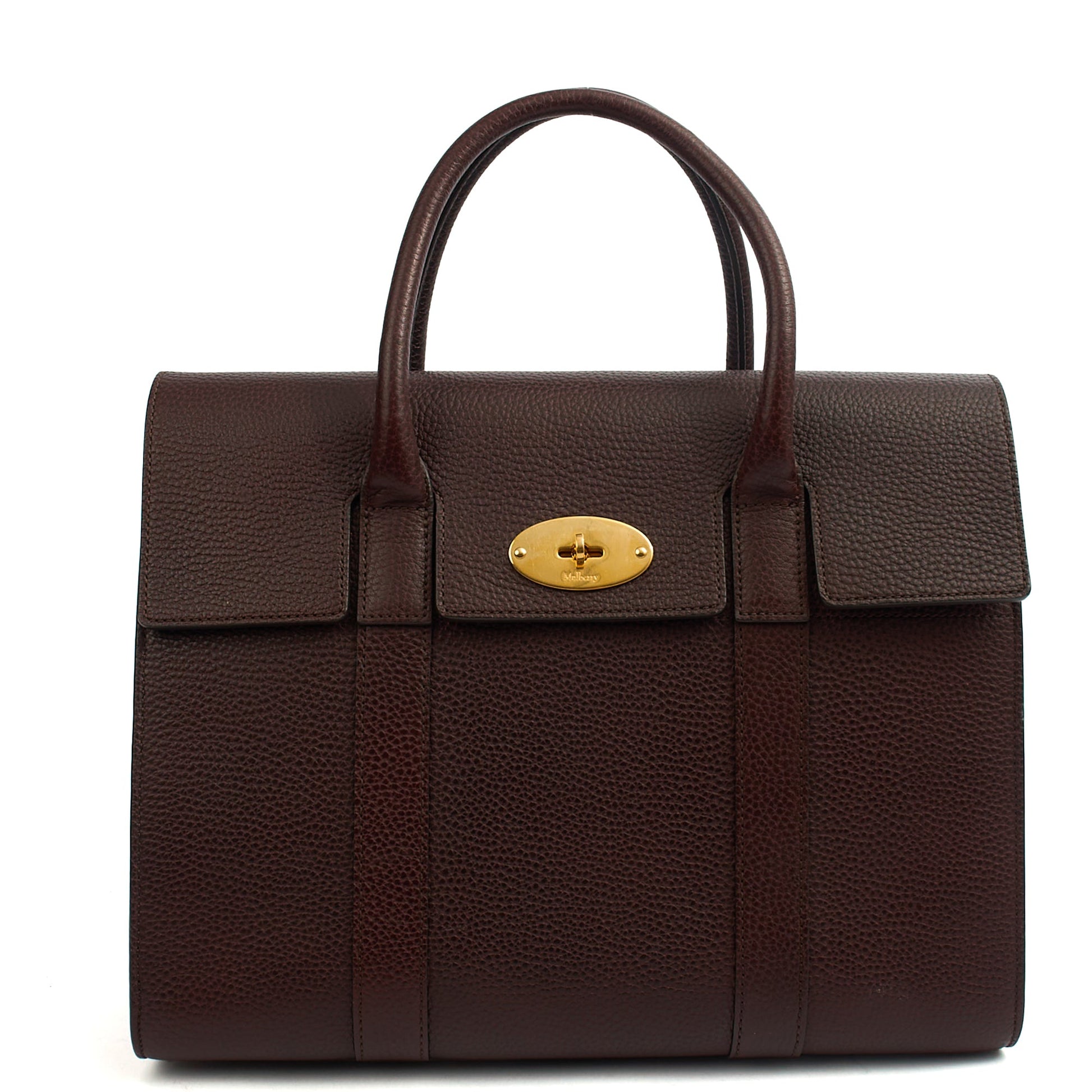 Mulberry Tote Bayswater with Strap in Oxblood, Calfskin Leather — Alternate View 7