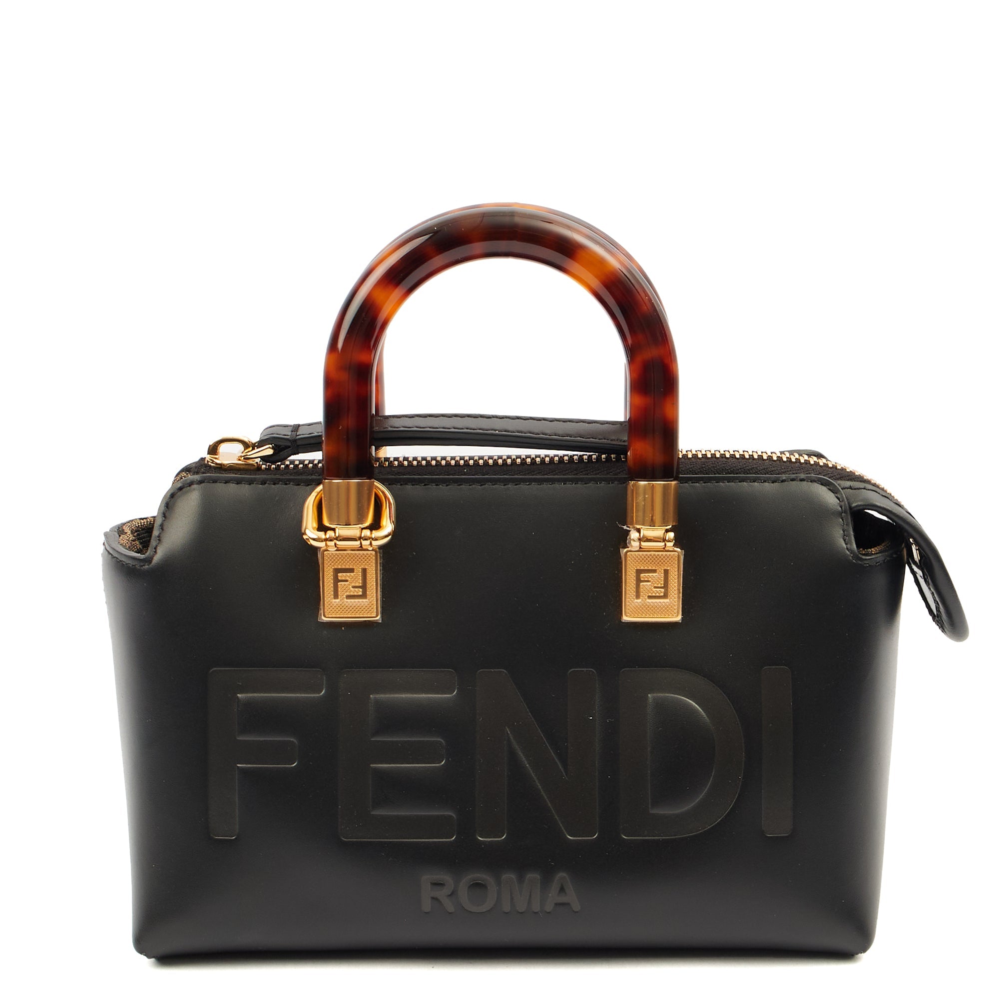Fendi Mini Bag By The Way - Mini in Black, Leather — Alternate View 17