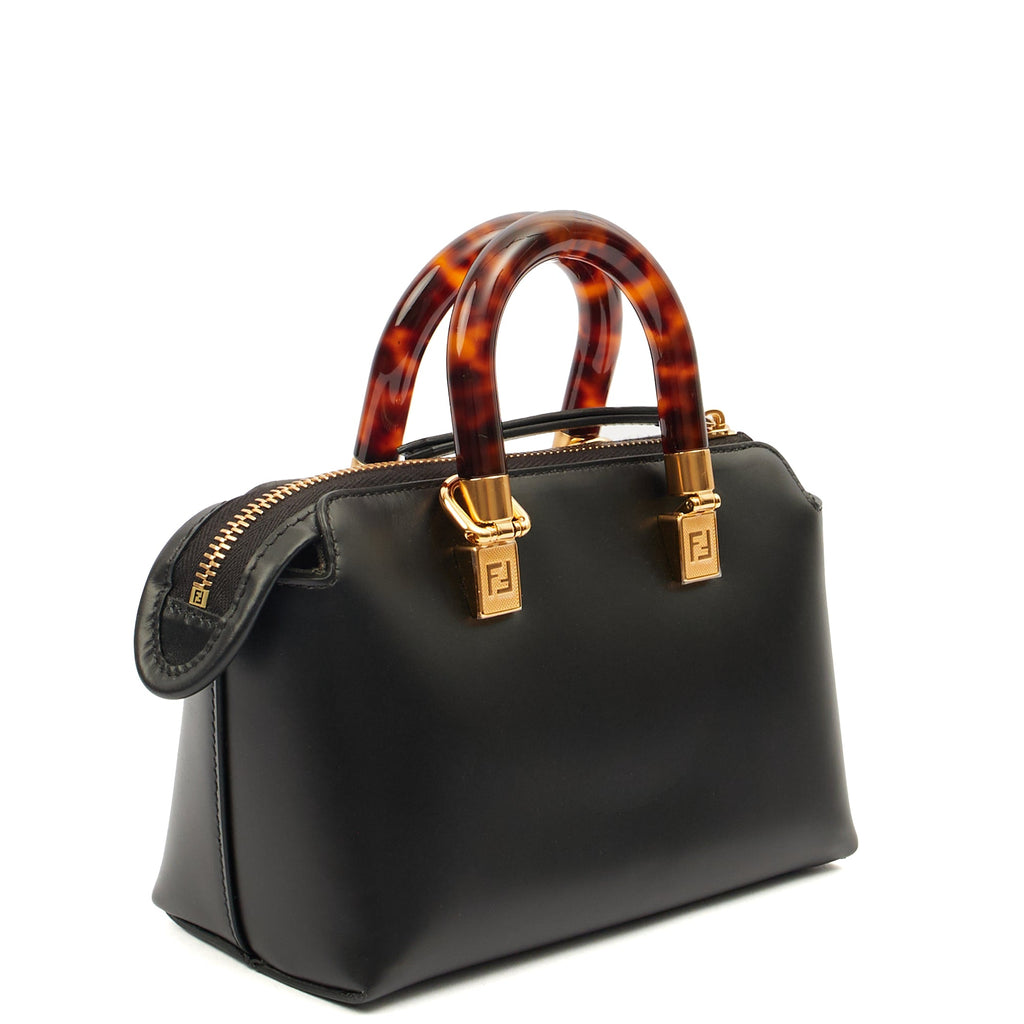 Fendi Mini Bag By The Way - Mini in Black, Leather — Side View