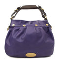 Mulberry Tote Mitzy Tote in Purple, Calfskin Leather — Front View