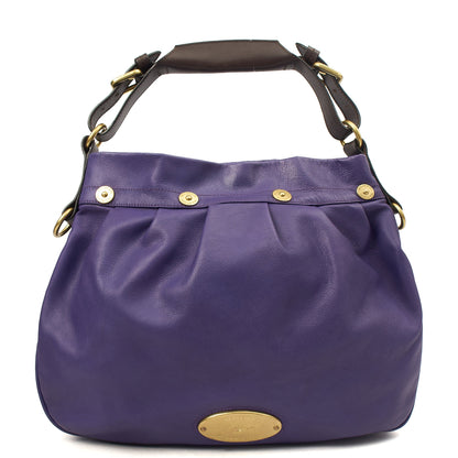 Mulberry Tote Mitzy Tote in Purple, Calfskin Leather — Alternate View 7