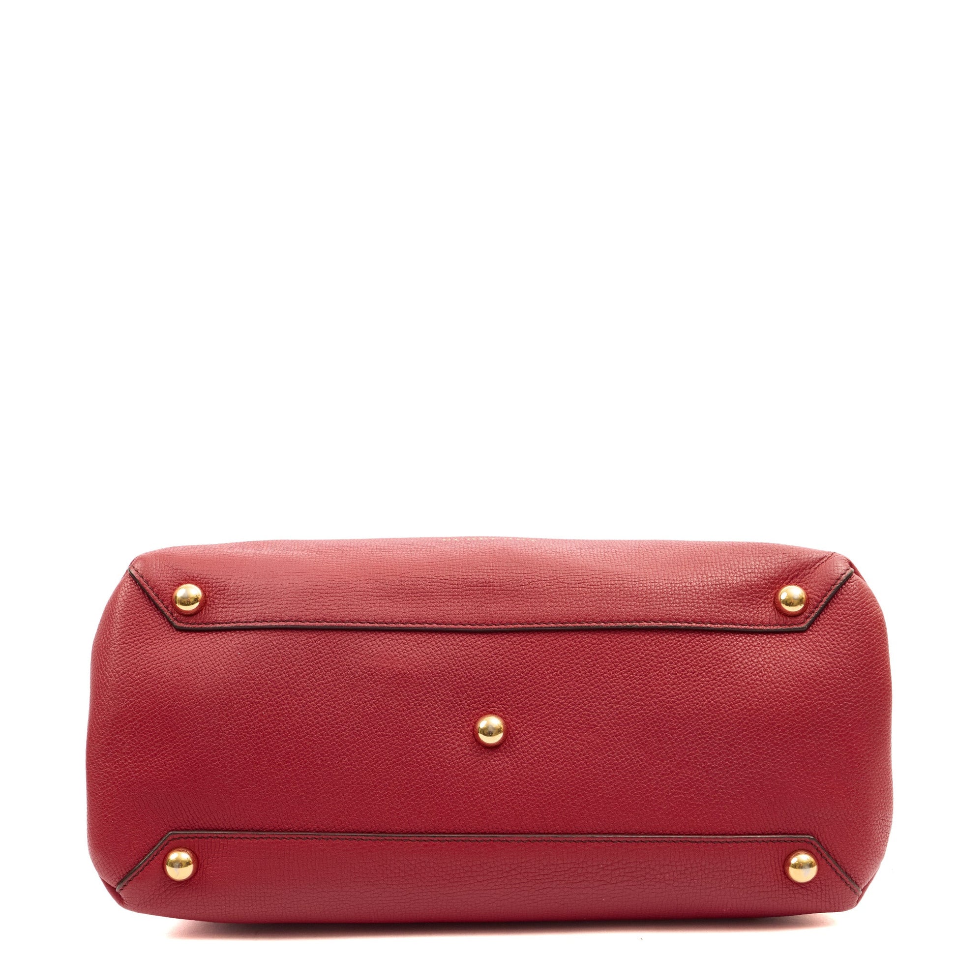 Burberry Tote Banner - Small in Red, Leather — Alternate View 10