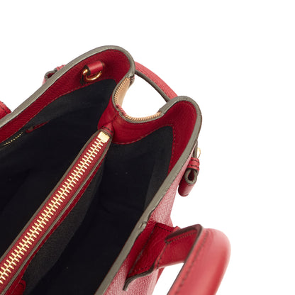 Burberry Tote Banner - Small in Red, Leather — Alternate View 11
