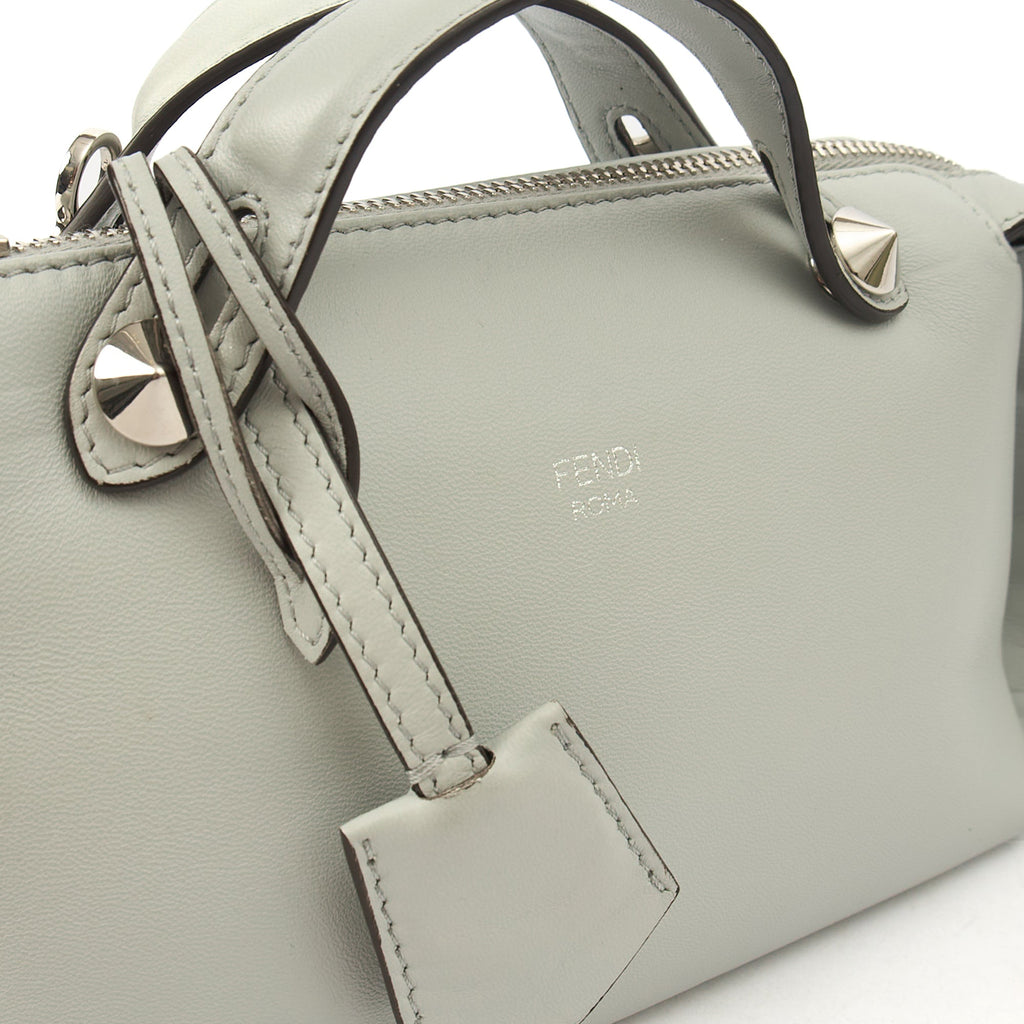 Fendi Cross Body By The Way - Mini in Grey, Leather — Alternate View 7