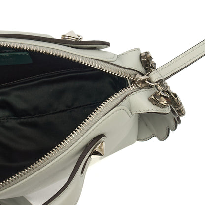Fendi Cross Body By The Way - Mini in Grey, Leather — Alternate View 8