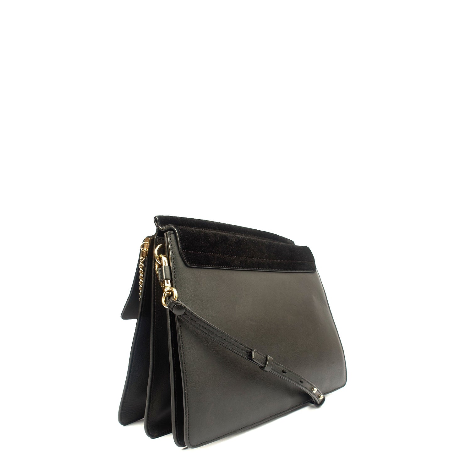 Chloe Shoulder Bag Faye - Medium in Black, Leather — Alternate View 8