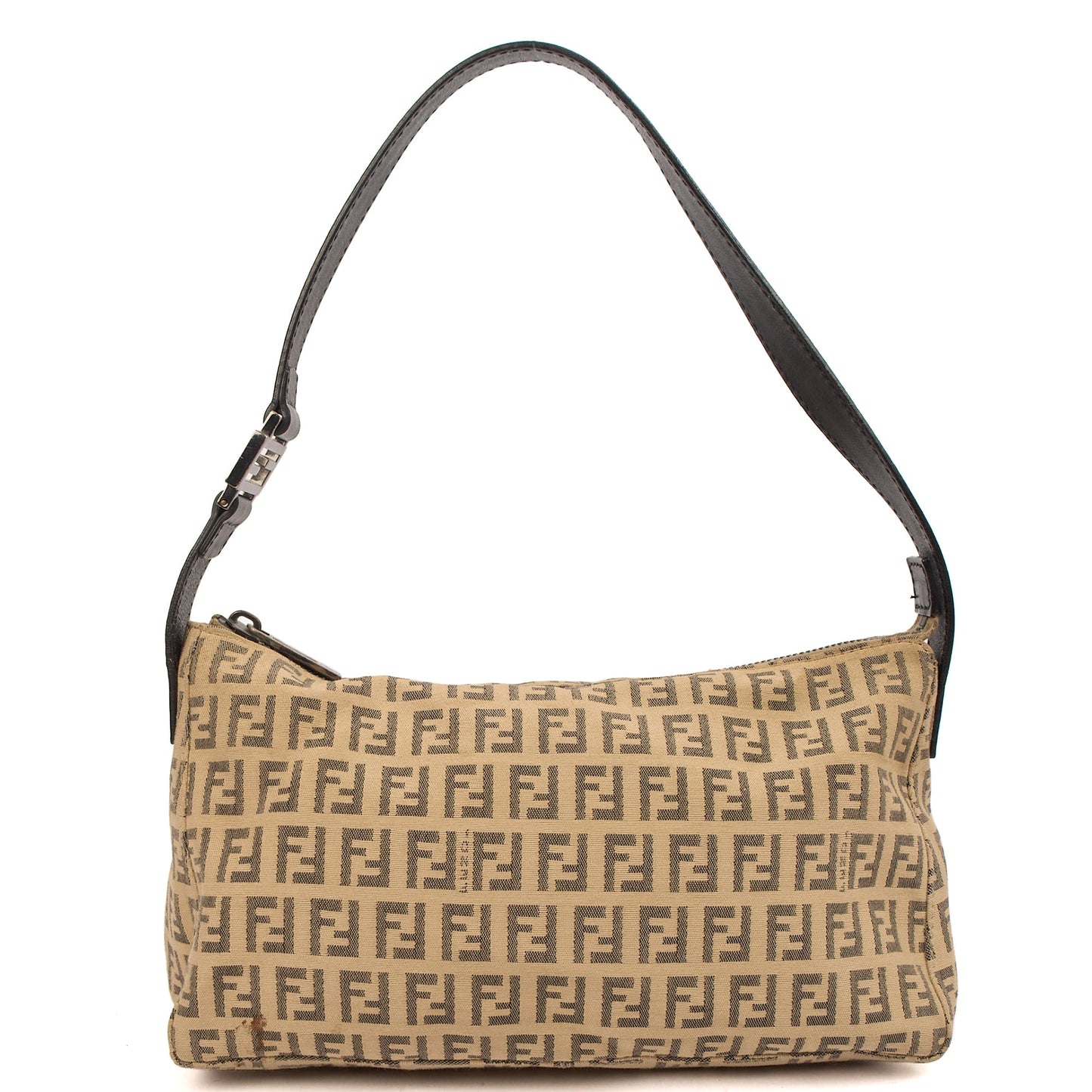 Fendi Shoulder Bag Vintage Zucca Shoulder Bag in Zucca FF, Canvas — Alternate View 8