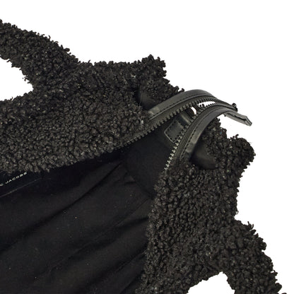 Marc Jacobs Tote The Tote Bag in Black, Fabric — Detail View