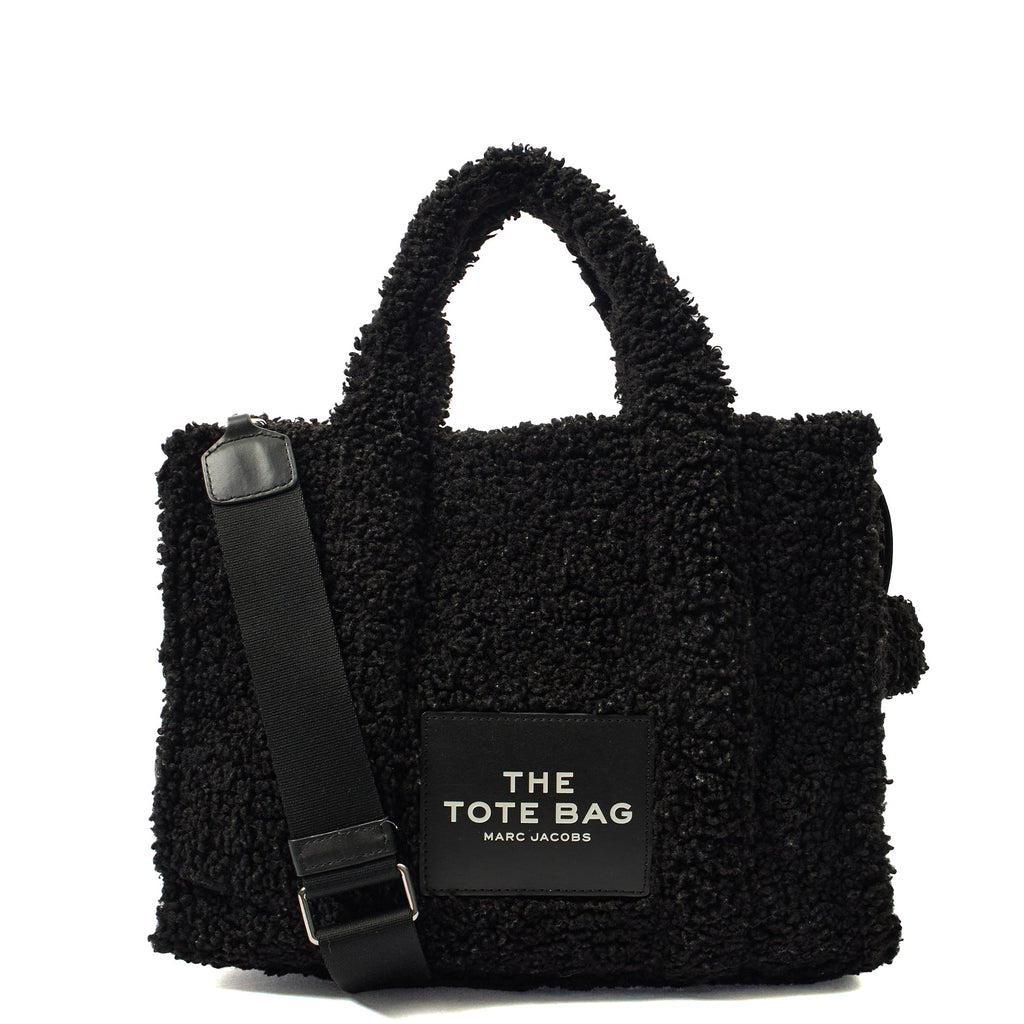 Marc Jacobs Tote The Tote Bag in Black, Fabric — Front View