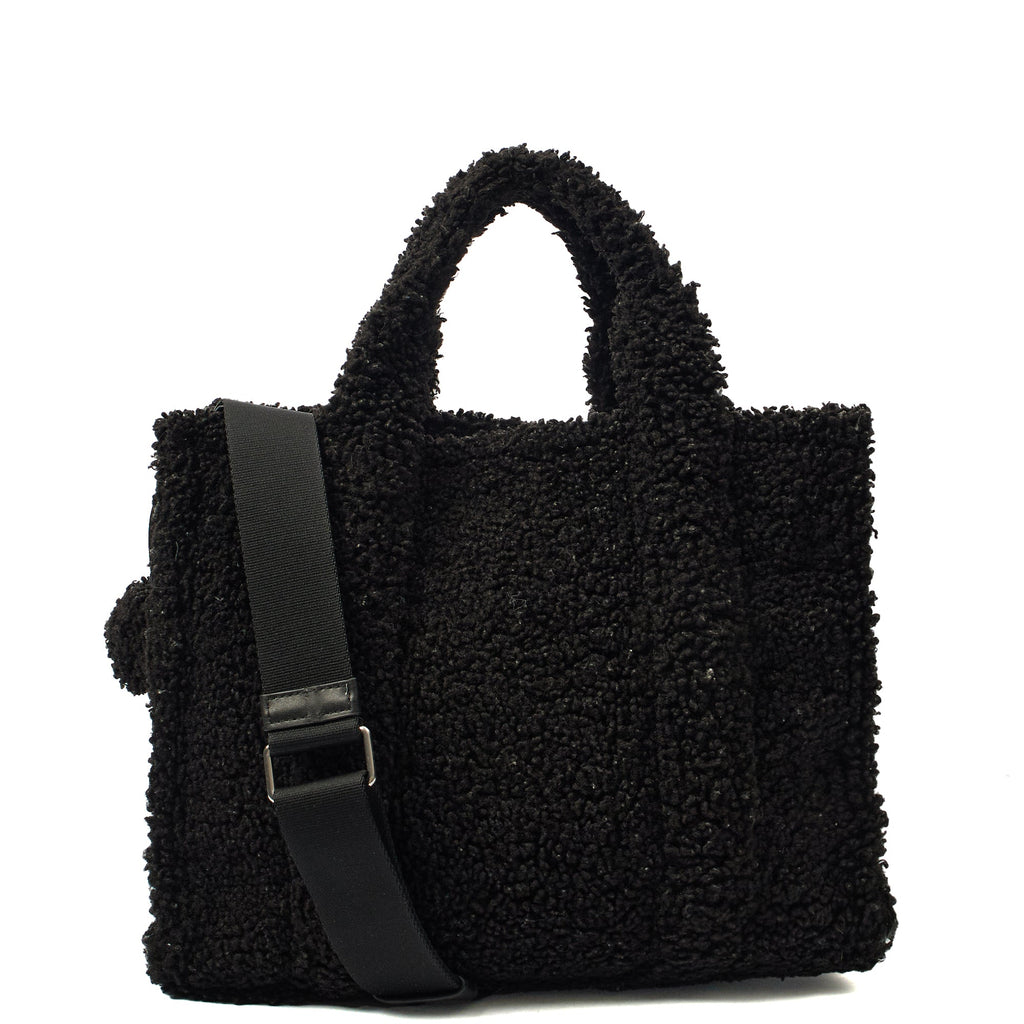 Marc Jacobs Tote The Tote Bag in Black, Fabric — Back View