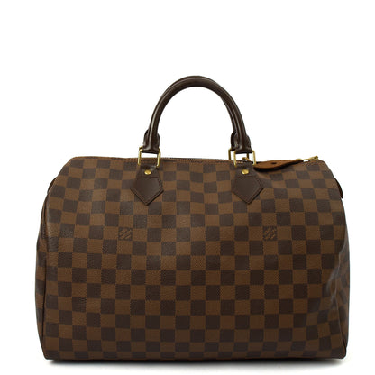 Louis Vuitton Speedy 35 in Damier, Canvas — Alternate View 10