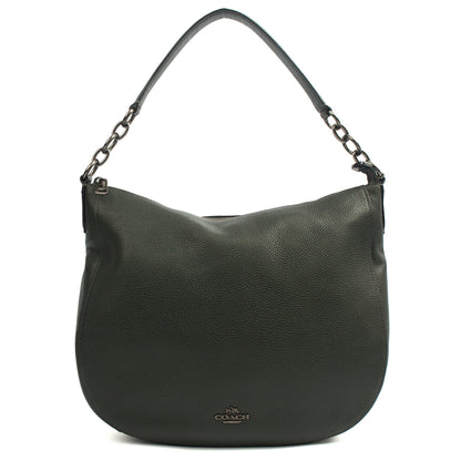 Coach Tote Chelsea Hobo 32 in Green, Leather — Alternate View 7