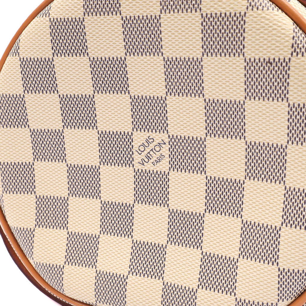 Louis Vuitton Cross Body Tambourin in Damier Azur, Canvas — Alternate View 12