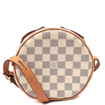 Louis Vuitton Cross Body Tambourin in Damier Azur, Canvas — Alternate View 7