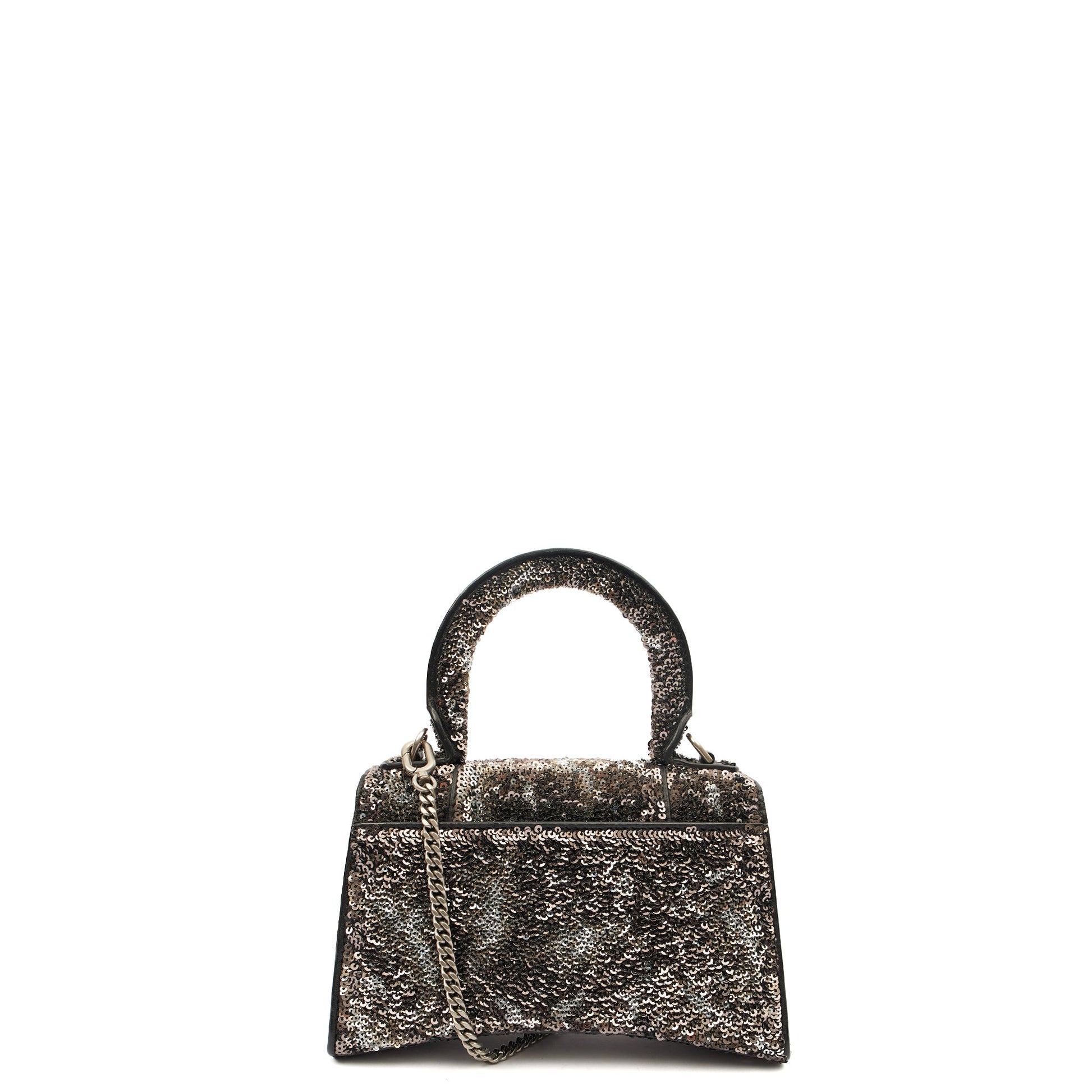 Balenciaga Top Handle Hourglass XS in Metallic, Other — Alternate View 10