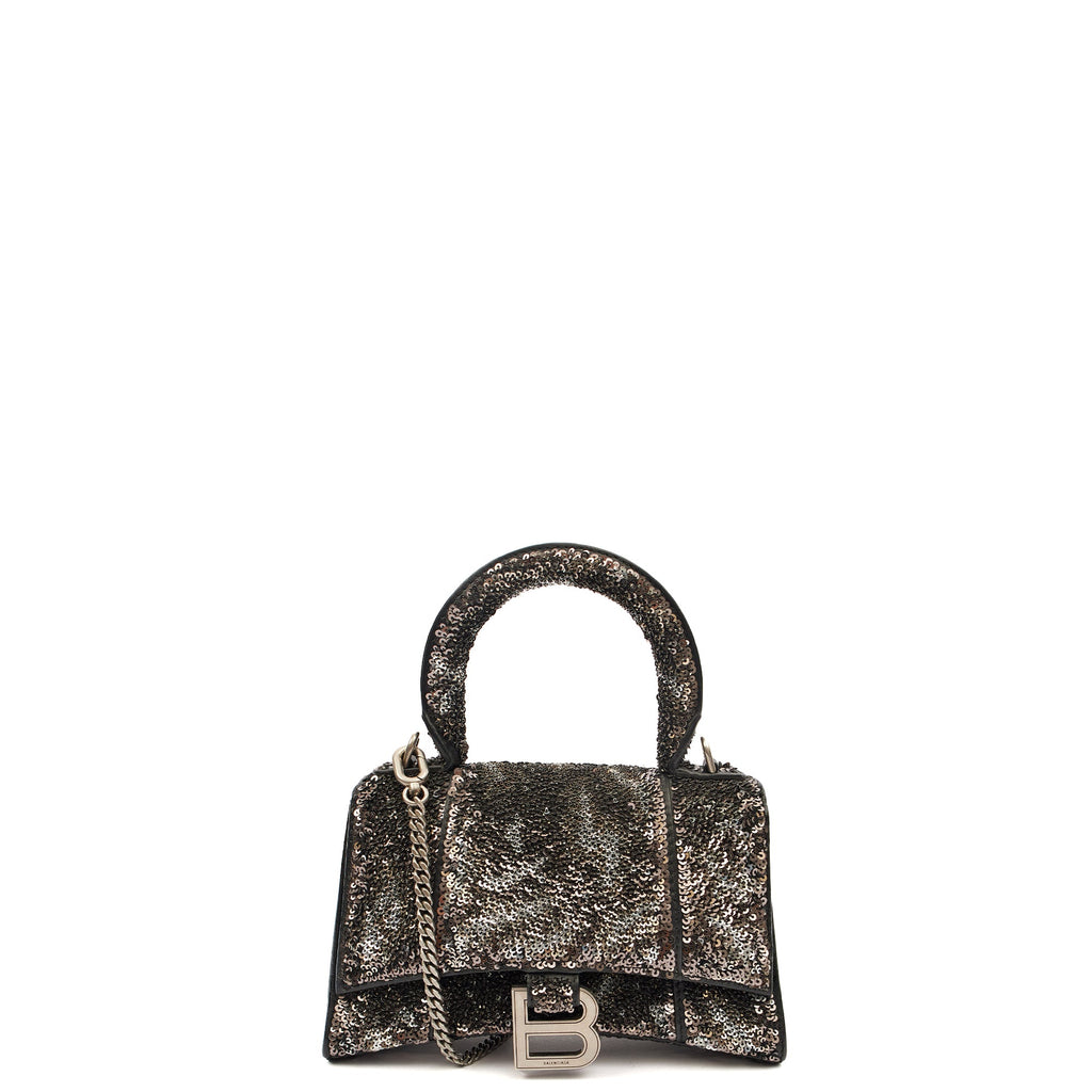 Balenciaga Top Handle Hourglass XS in Metallic, Other — Alternate View 15
