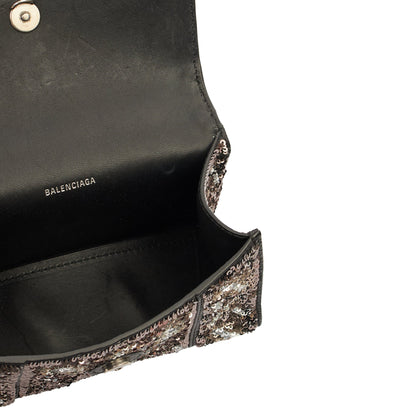 Balenciaga Top Handle Hourglass XS in Metallic, Other — Alternate View 7