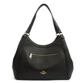 Coach Tote Kristy in Black, Leather — Front View