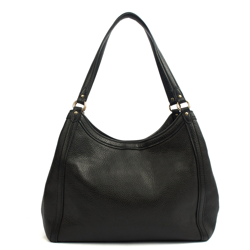 Coach Tote Kristy in Black, Leather — Back View