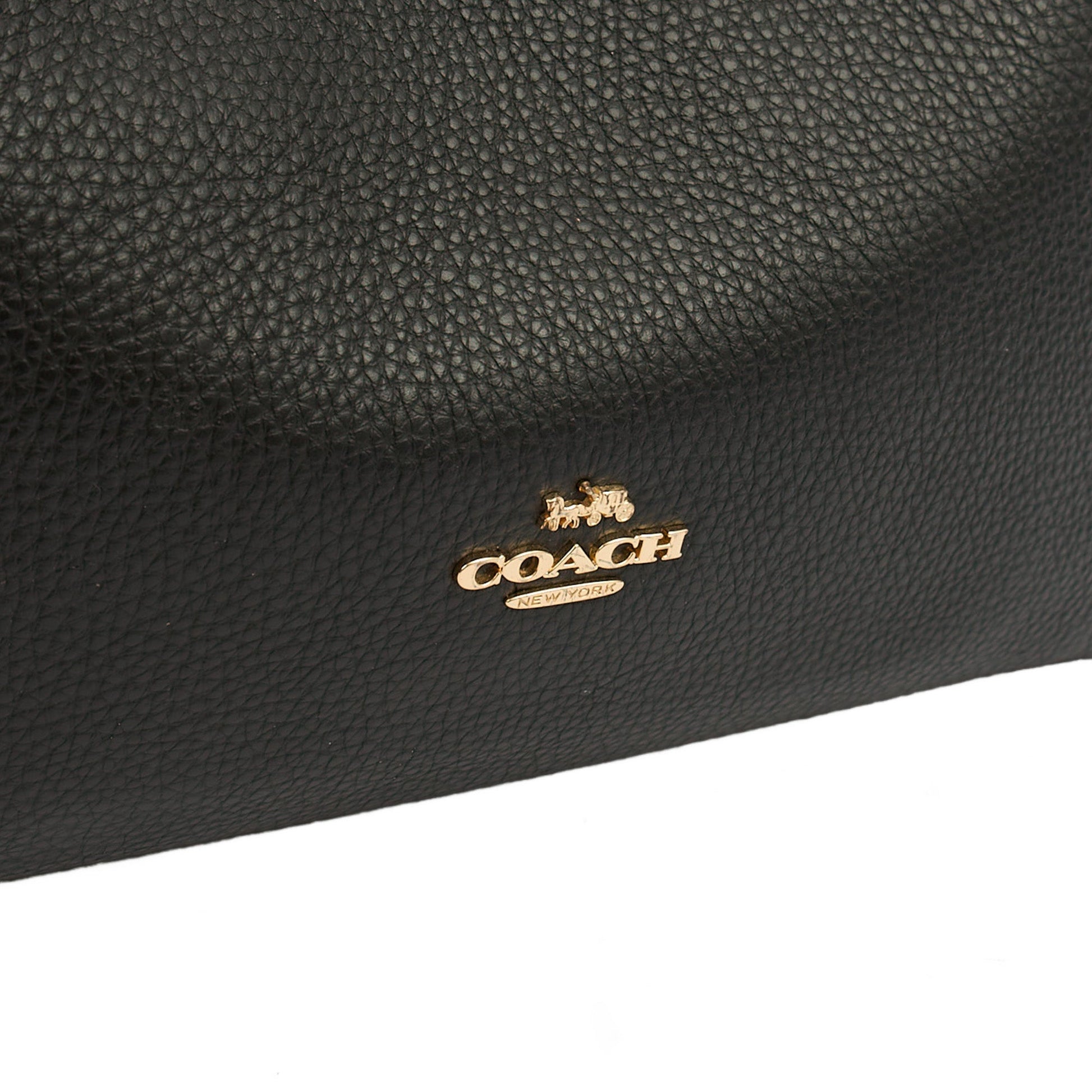 Coach Tote Kristy in Black, Leather — Lifestyle View