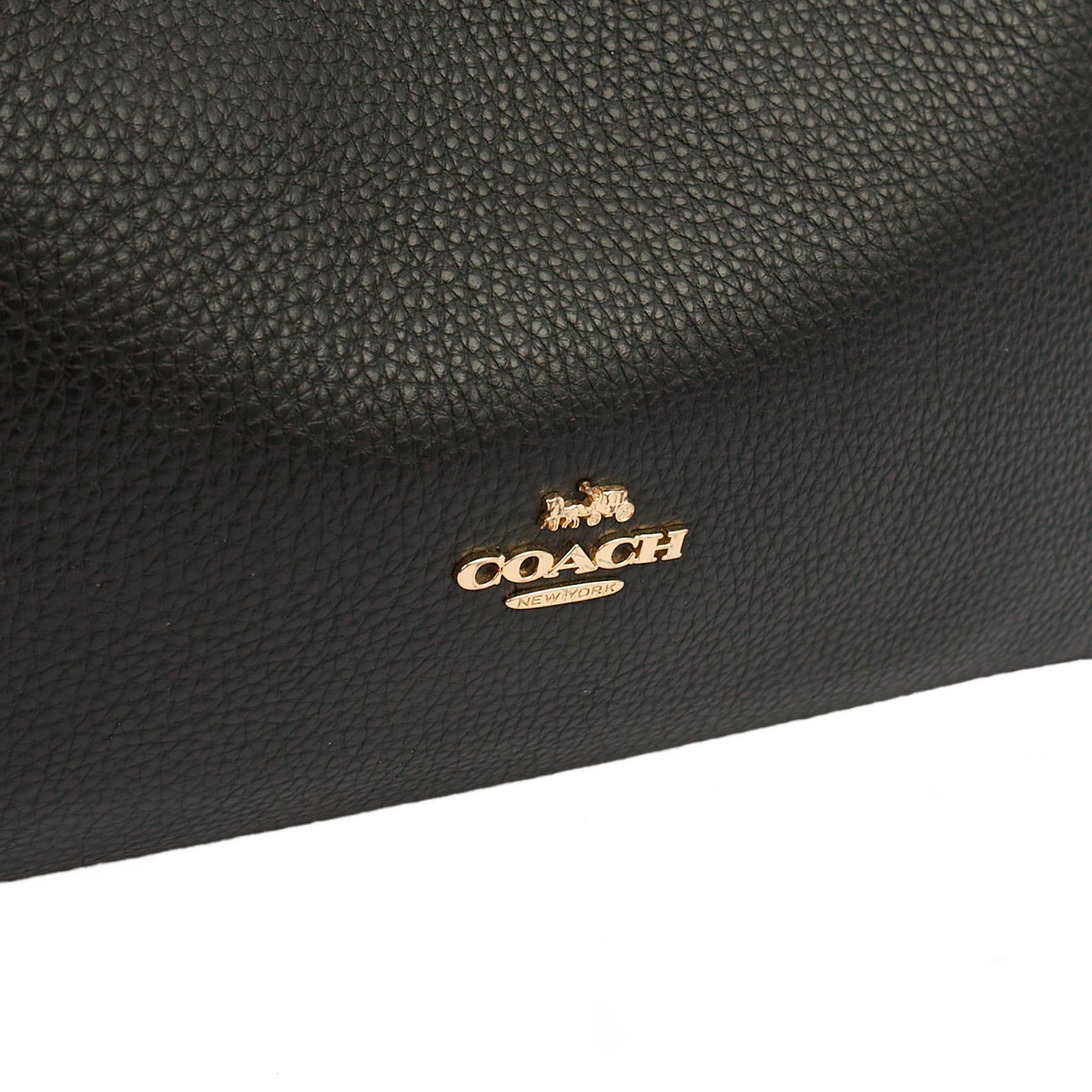 Coach Tote Kristy in Black, Leather — Lifestyle View