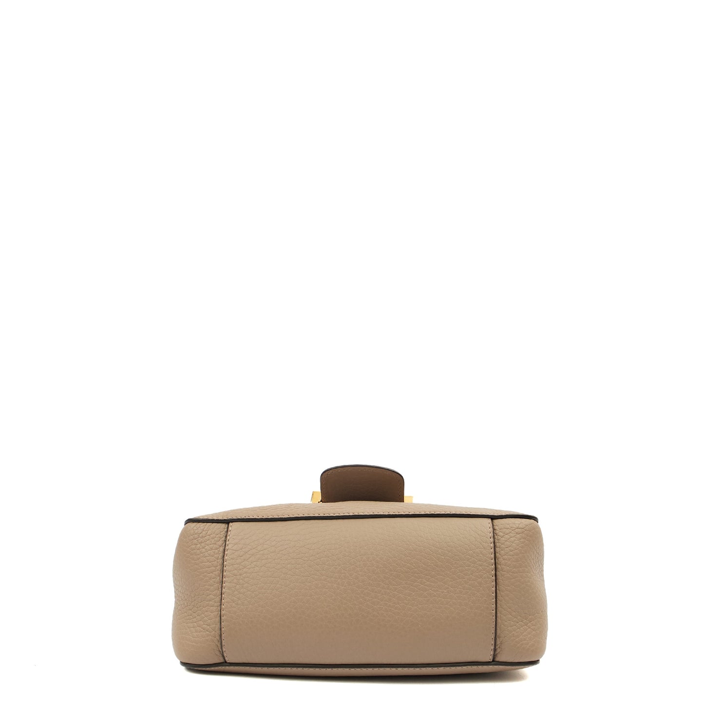 Mulberry Tote Keeley - Mini in Grey, Calfskin Leather — Top View