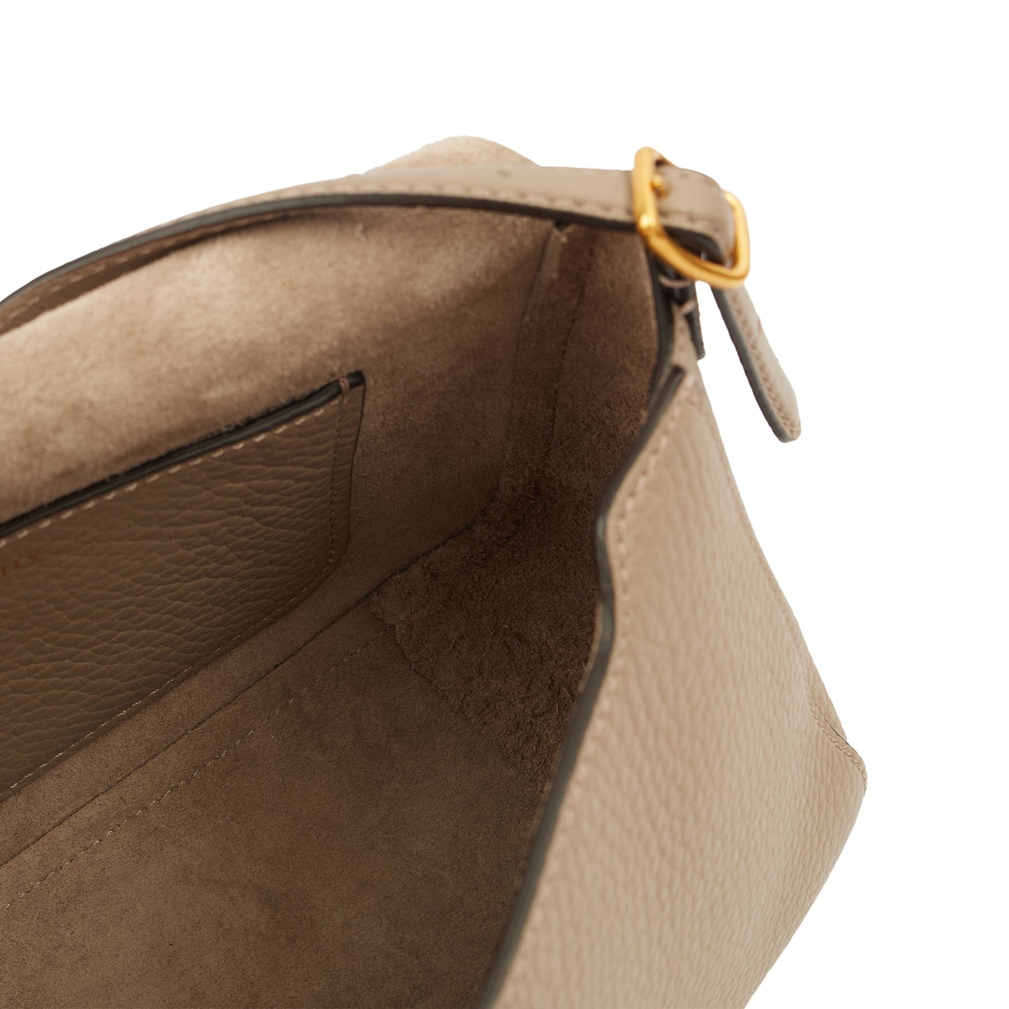Mulberry Tote Keeley - Mini in Grey, Calfskin Leather — Detail View