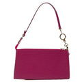 Louis Vuitton Shoulder Bag Pochette in Purple, Epi Leather — Front View
