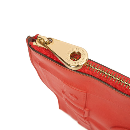 Mulberry Clutch Alexa Clutch in Red, Leather — Alternate View 10