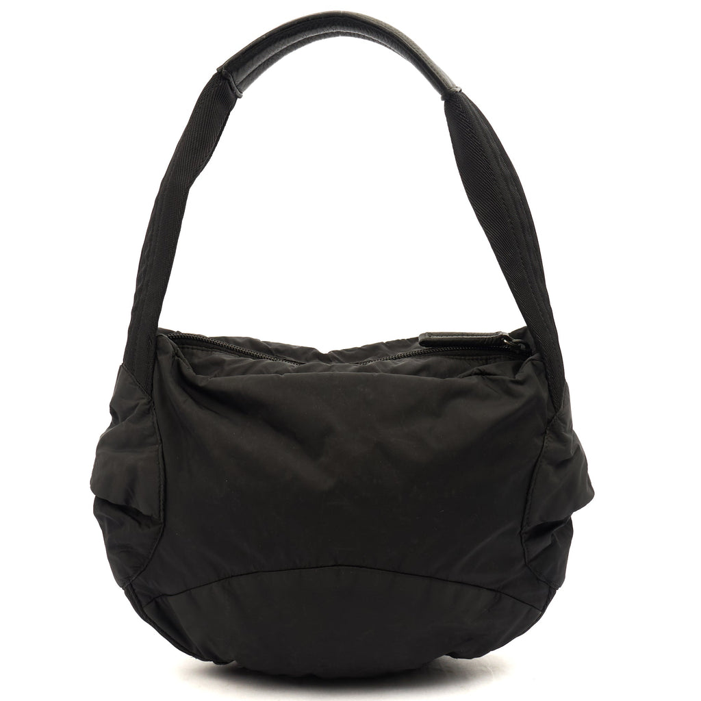 Prada Shoulder Bag Nylon Shoulder Bag in Black, Nylon — Alternate View 10