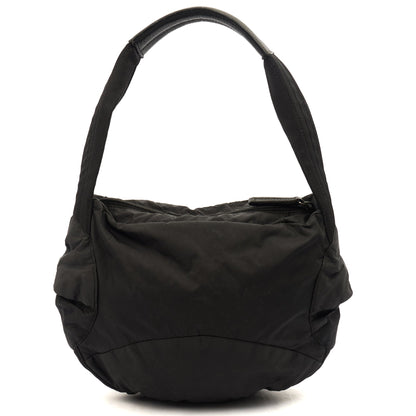 Prada Shoulder Bag Nylon Shoulder Bag in Black, Nylon — Alternate View 10