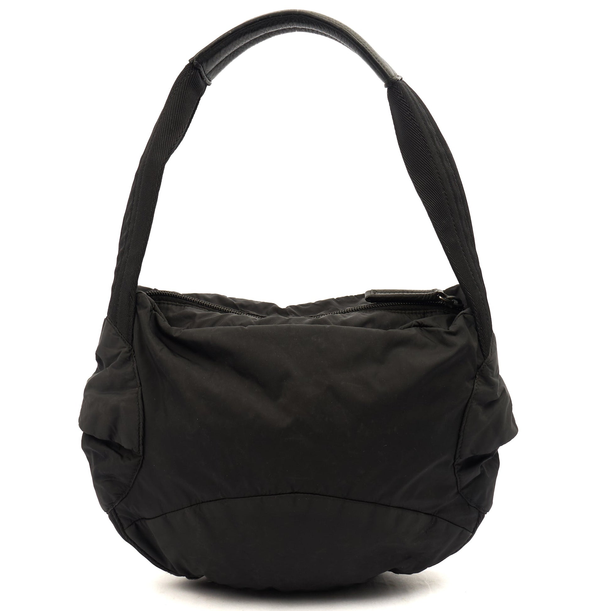 Prada Shoulder Bag Nylon Shoulder Bag in Black, Nylon — Alternate View 16