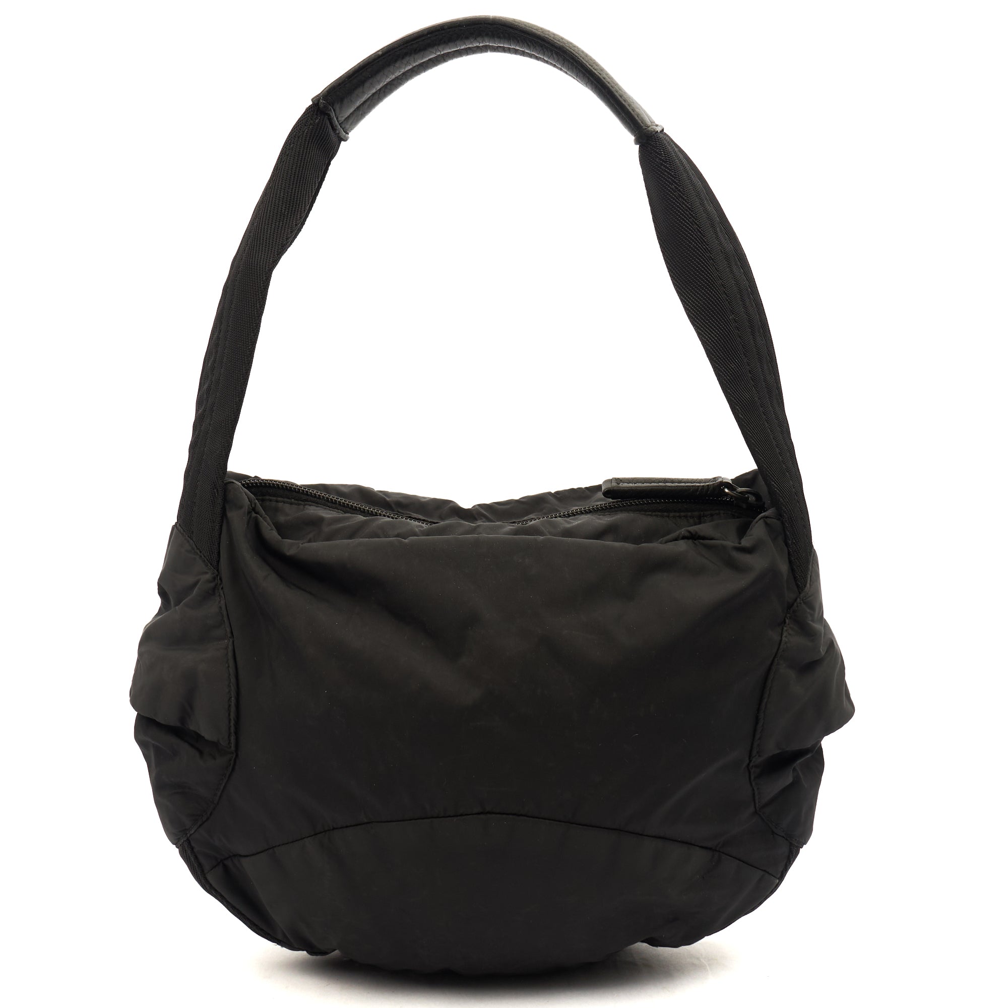 Prada Shoulder Bag Nylon Shoulder Bag in Black, Nylon — Alternate View 16