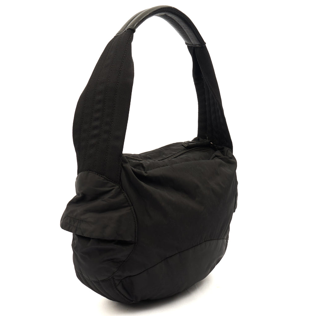 Prada Shoulder Bag Nylon Shoulder Bag in Black, Nylon — Alternate View 15