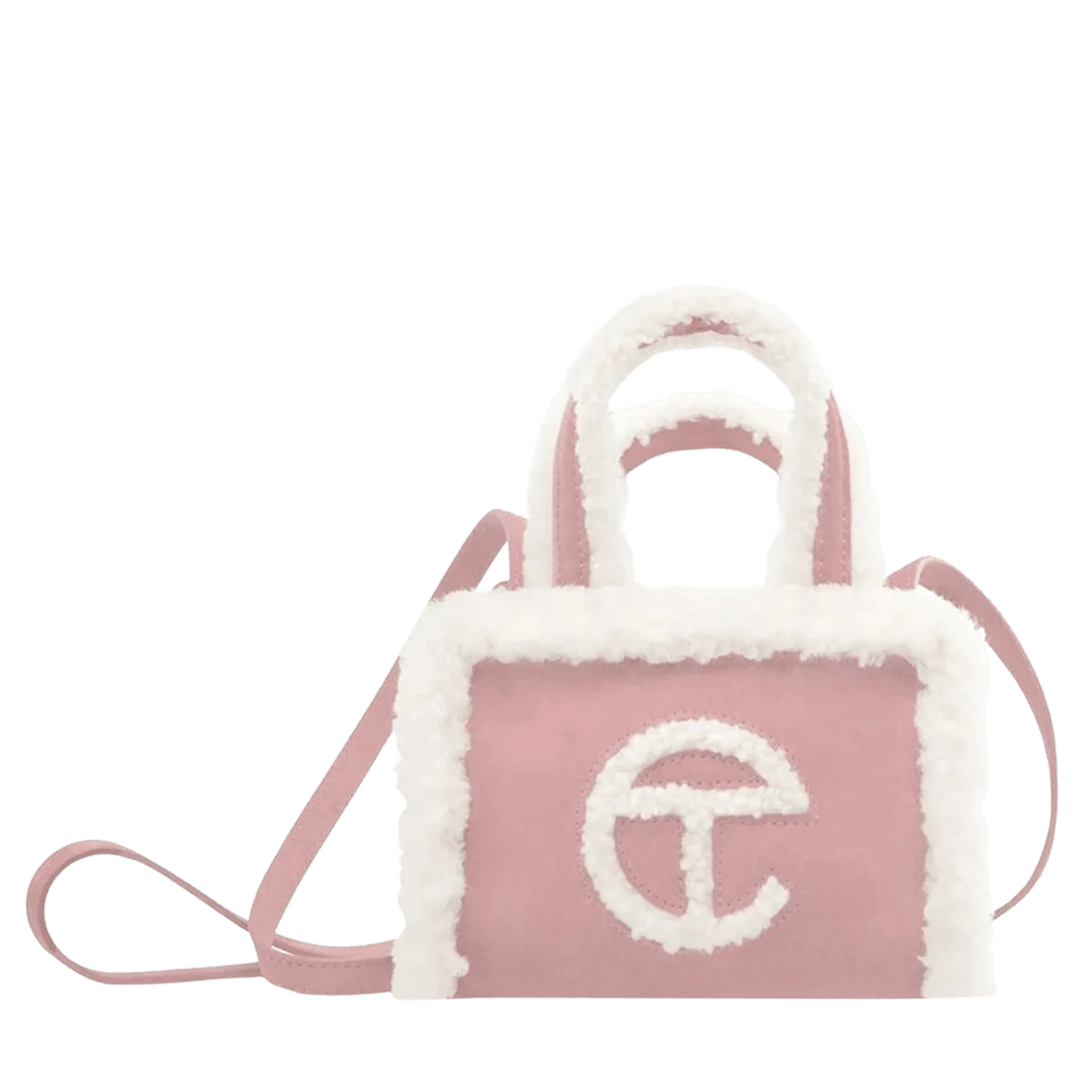 Telfar x UGG Shopping Bag 'Small Pink' — Front View