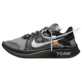 Off-White x Nike Zoom Fly SP Black — UK 3 | EU 35.5 | US 3.5 — Front View