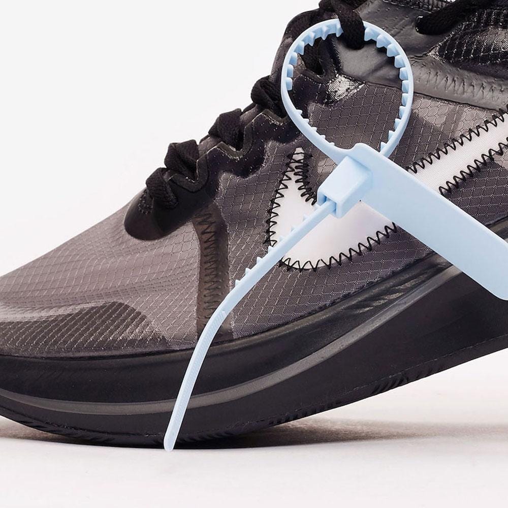 Off-White x Nike Zoom Fly SP Black — UK 3 | EU 35.5 | US 3.5 — Lifestyle View