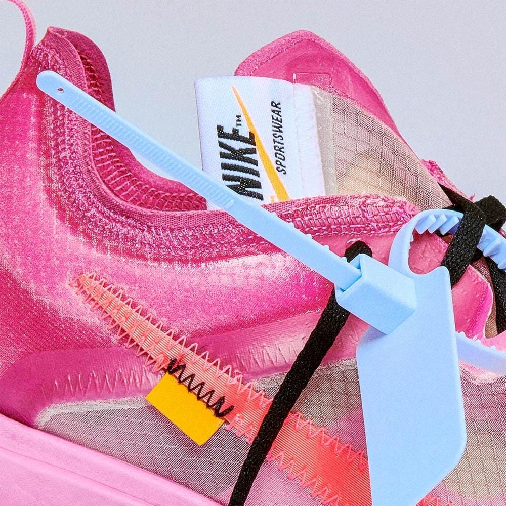 Off-White x Nike Zoom Fly SP Pink — UK 3 | EU 35.5 | US 3.5 — Alternate View 7
