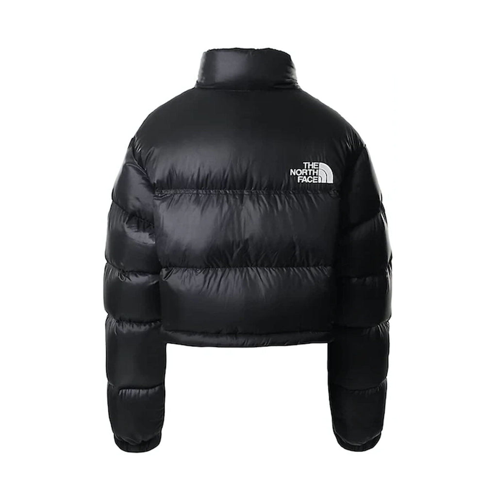 The North Face Womens Nuptse 700 Fill Short Jacket TNF 'Black' — XXS — Side View