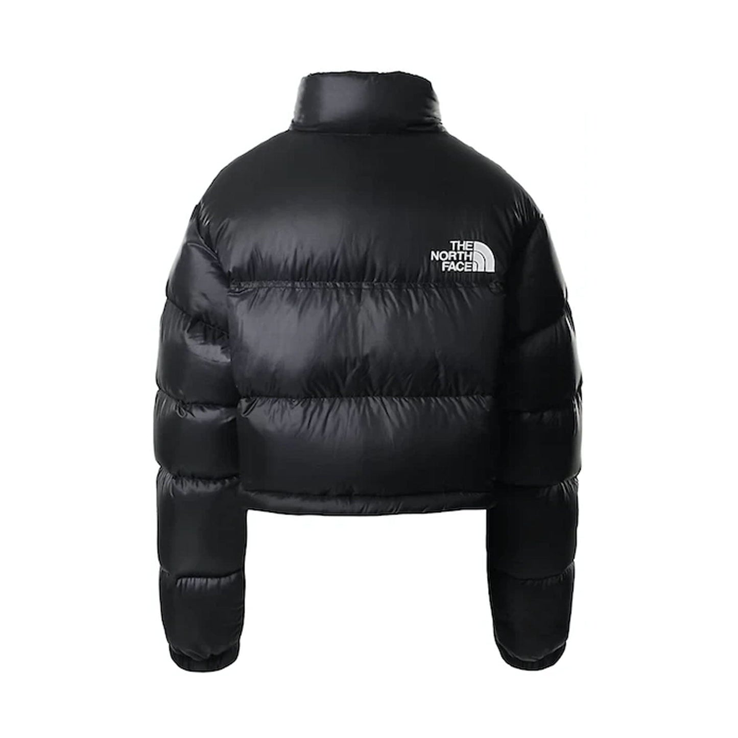 The North Face Womens Nuptse 700 Fill Short Jacket TNF 'Black' — XXS — Side View