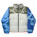 The North Face x KAWS Retro 1996 Nuptse Jacket 'Moonlight Ivory Nuptse Print' — XXS — Front View