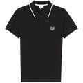 Kenzo Slim Fit Tiger Polo Shirt "Black" — XXS — Front View