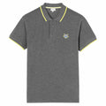 Kenzo Slim Fit Tiger Polo Shirt "Dark Grey" — XXS — Front View