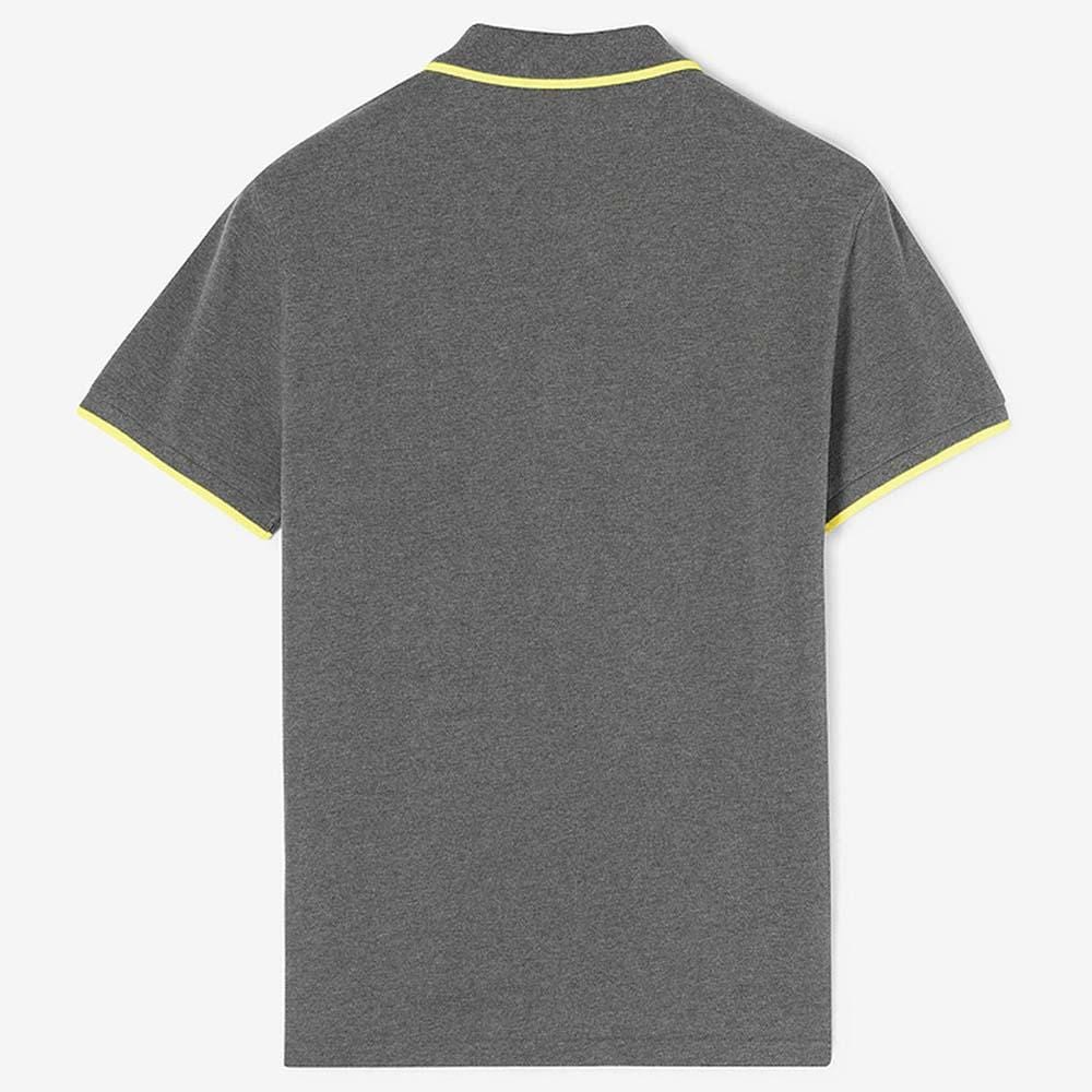 Kenzo Slim Fit Tiger Polo Shirt "Dark Grey" — XXS — Side View